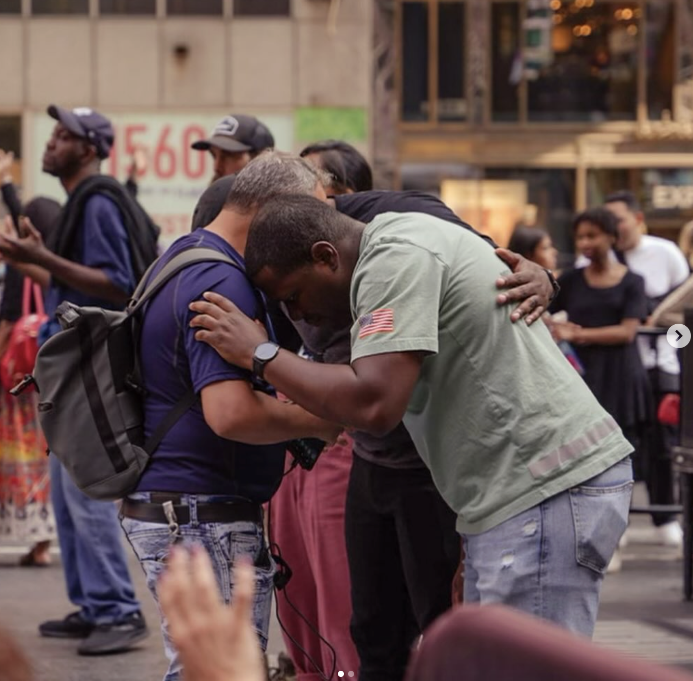 Communion in Times Square